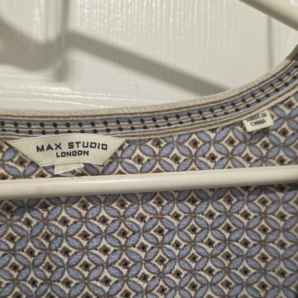 Max Studio, Sweatheart Peplum Blouse - Picture 5 of 15